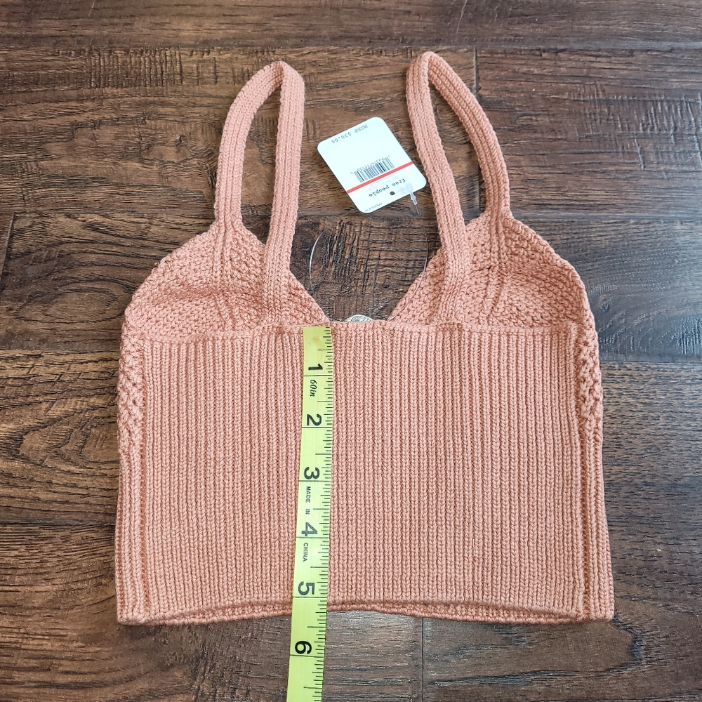 Free People You Wanna Brami Sugar Almond XS NWT - Picture 2 of 4